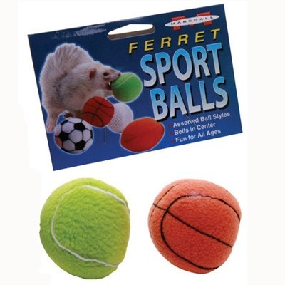 Marshall Sport Balls juguete para hurones