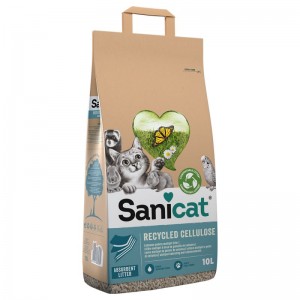 Sanicat Lecho de Papel Clean & Green para hurones