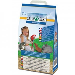 Cat´s Best lecho vegetal de pellets universal para hurones