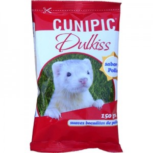 Cunipic Dulkiss de pollo premios para hurones 150 grs